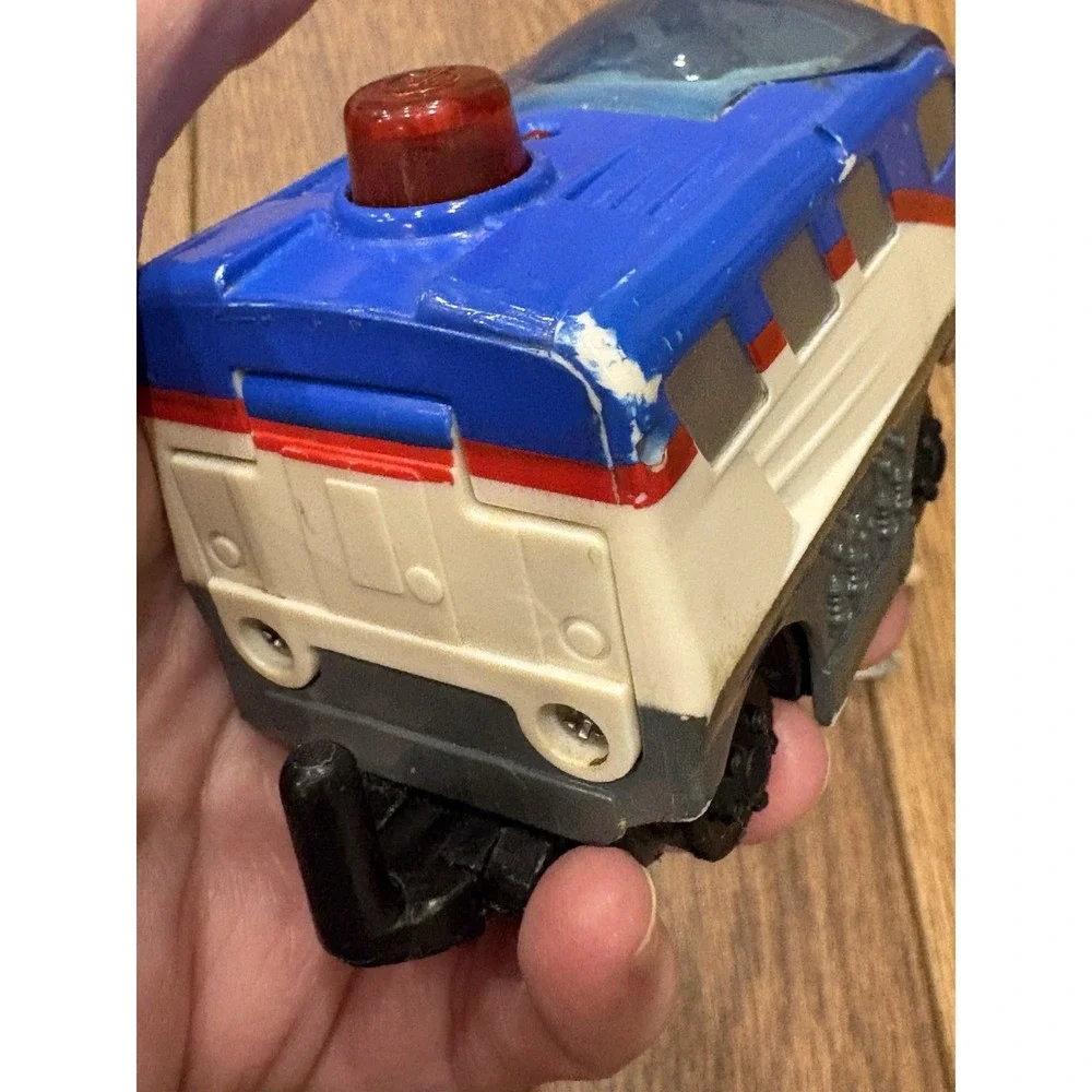 Geotrax Blue Stand Alone Aero & Eric Train Engine Remote 2006 Works Fisher Price